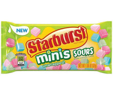(S1 - 09) US - Starburst Mini Sours - Standard Size 1.85 oz x 24 units - SugarMarket.ca