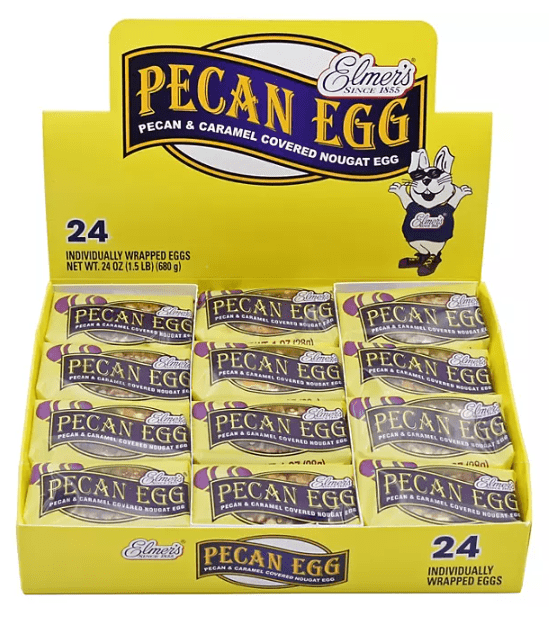 (S2 - 01) 6 Units - Bundle - EASTER - Elmer Chocolate EGGS - PECAN 1oz (28G) - SugarMarket.ca