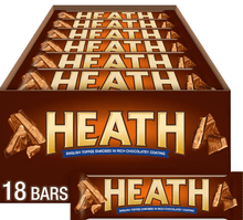 (S2 - 01) Box - US - Hershey Heath Toffee Bar Standard 1.4oz (40g) x 18 Units - SugarMarket.ca