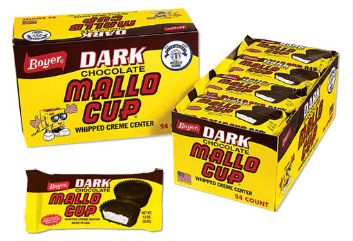 (S2 - 01) Box - Us - Mallo Cup Dark Chocolate - 1.5oz (42.52G) X 24 Units - SugarMarket.ca