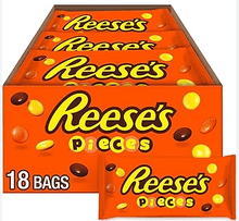(S2 - 01) Box - US - Reese Pieces Standard Bar 1.53oz(43g) x 18 Units - SugarMarket.ca