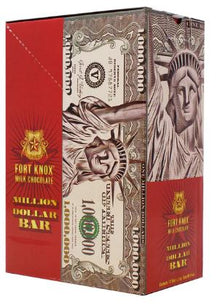 (S2 - 01) Box - XMAS - Fort Knox Million Dollar Bar 2oz (57g) x 12 units - SugarMarket.ca