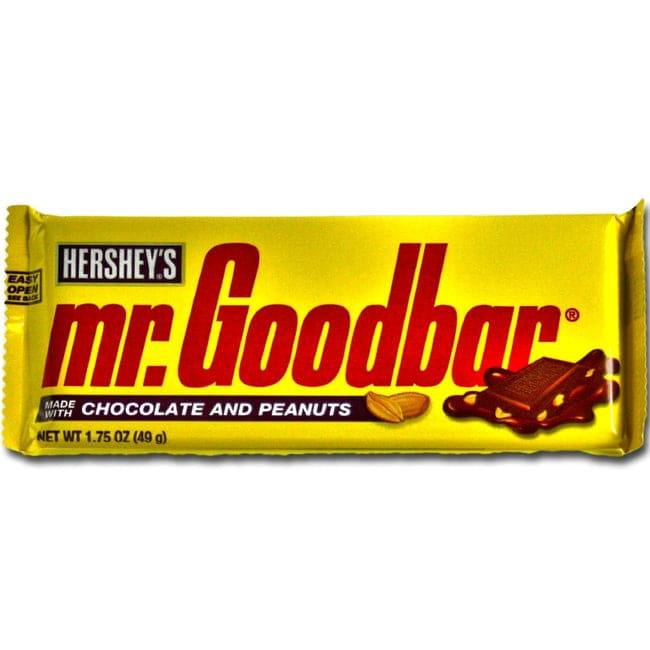 (S2 - 01) US - Choco - Mr Goodbar Standard Size 49g x 1 unit - SugarMarket.ca
