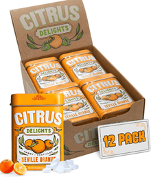 (S2 - 02) Box - Canada - BIG SKY - CITRUS DELIGHTS - Seville Orange (30.33g)X 12 UNITS - SugarMarket.ca