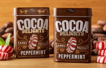(S2 - 02) Box - Canada - BIG SKY - COCOA DELIGHTS - PEPPERMINT (30.33g) X 12 UNITS - SugarMarket.ca