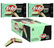 (S2 - 02) Box - Us - Kit Kat Duo Dark Choc Mint Bar - Standard Size 1.5oz (42.52g) x 24 units - SugarMarket.ca