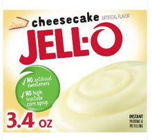 (S2 - 02) Box - US - Kraft Jell - O Instant Pudding - Cheesecake 3.4oz (96g) X 24 Units - SugarMarket.ca