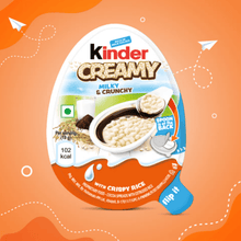 (S2 - 02) INDIA - Kinder Creamy - Milky and Crunchy - Festive Greetings 19g x 1 Unit - SugarMarket.ca