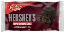 (S2 - 02) US - Mrs. Freshley's - Hershey - Triple Chocolate Cake 3.5oz (99g) x 1 Unit (BEST BEFORE 27 OCTOBER,2025) - SugarMarket.ca