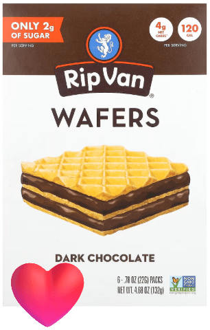 (S2 - 03) Box - Ireland - Rip Van - Dark Chocolate Wafer 0.77oz (22g) x 16 Units - SugarMarket.ca