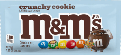 (S2 - 03) Box - US - M&M - Crunchy Milk Chocolate Standard Size 1.35oz (38.3g) x 24 Units - SugarMarket.ca