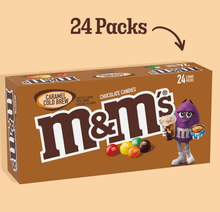 (S2 - 03) Box - US - M&M's Caramel Cold Brew 1.41oz (40g) x 24 Units - SugarMarket.ca