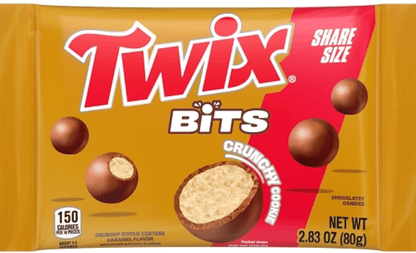 (S2 - 03) Bundle - Twix Bits Share Size 2.83oz (80g) x 3 Units - SugarMarket.ca