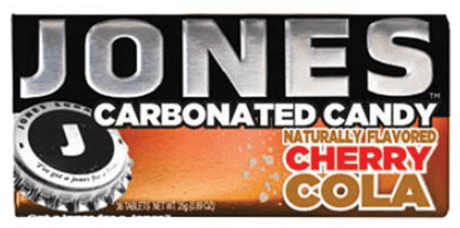 (S2 - 04) Box - Big Sky - Jones Candy TIN Cherry Cola (20g) x 8 units - SugarMarket.ca