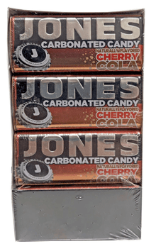 (S2 - 04) Box - Big Sky - Jones Candy TIN Cherry Cola (20g) x 8 units - SugarMarket.ca