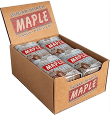 (S2 - 04) Box - Canada - Big Sky - Candy TIN - Sugar Shack Maple Candy (30g) x 12 units - SugarMarket.ca