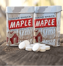 (S2 - 04) Box - Canada - Big Sky - Candy TIN - Sugar Shack Maple Candy (30g) x 12 units - SugarMarket.ca