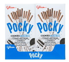 (S2 - 04) Box - Indonesia - Pocky - Cookies and Cream 2.47oz (70g) x 10 Units - SugarMarket.ca