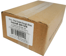 (S2 - 04) Box - US - Just the Dough Cookie Dough Bites - Chocolate Chip & Caramel Peg Bag 5oz(142g) x 12 Units - SugarMarket.ca