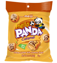 (S2 - 04) Us - Meiji Hello Panda - Caramel 2.2oz (62g) x 1 unit - SugarMarket.ca