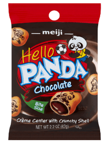 (S2 - 04) Us - Meiji Hello Panda - Chocolate 2.2oz (62g) x 1 unit - SugarMarket.ca