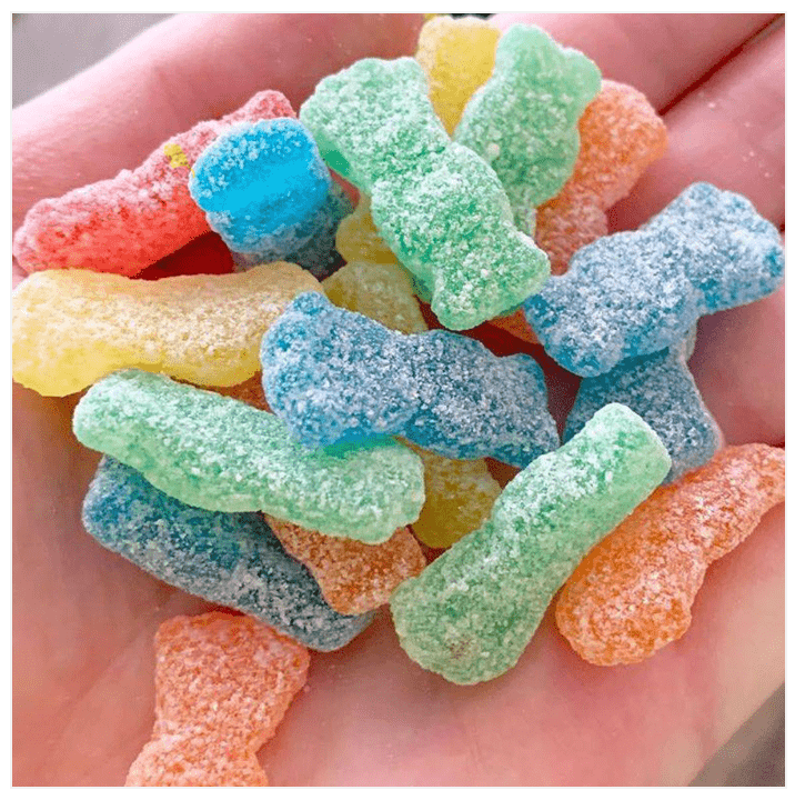 (S2 - 05) Bulk - Sour Patch - Kids Assorted 5LB (2.27KG) x 1 Bag - SugarMarket.ca