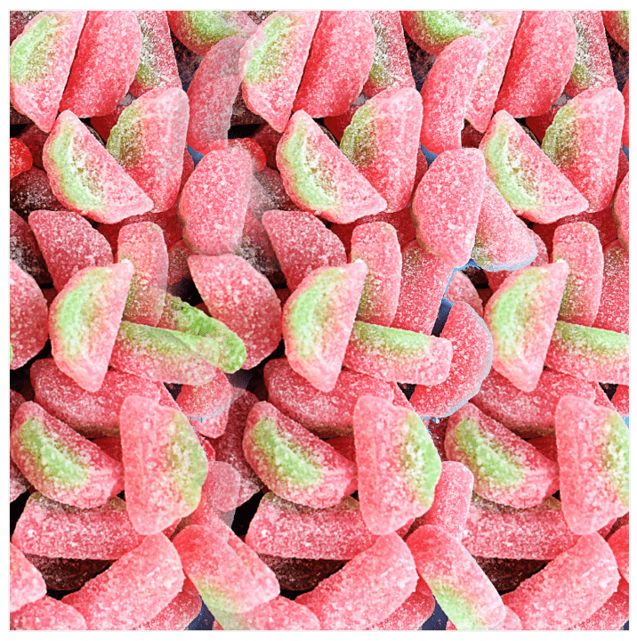 (S2 - 05) Bulk - Sour Patch - Watermelon 5LB (2.27KG) x 1 Bag - SugarMarket.ca