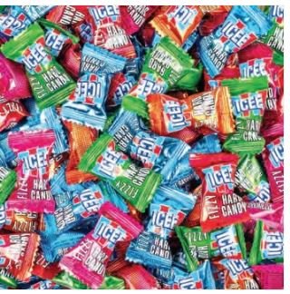 (S2 - 06) China - Bulk - Koko's Icee Fizzy Hard Candy (144 Pieces) x 1 Bag - SugarMarket.ca