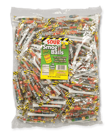 (S2 - 06) Pakistan - Bulk - Toxic Waste Sour Smog Balls Shooters Packs 240 pieces x 1 Bag - SugarMarket.ca