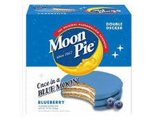 (S2 - 07) Box - Us - Moon Pie - Blueberry 2.75oz (78g) x 12 Units - SugarMarket.ca
