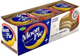 (S2 - 07) Box - Us - Moon Pie - DOUBLE DECKER - SALTED CARAMEL 2.75oz x (77.96g) x 9 units - SugarMarket.ca