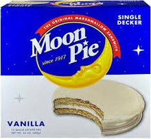 (S2 - 07) Box - Us - Moon Pie - Vanilla 2.75oz (78g) X 12 Units - SugarMarket.ca
