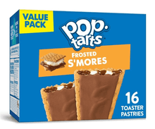 (S2 - 07) Box - US - Pop Tarts - Frosted S'mores (16 Toasters) 27oz (7658g) x 1 Box (Boxes with minor damage due to shipping) - SugarMarket.ca