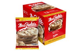 (S2 - 08) Box - Canada - Mrs. Fields Serve - White Chunk Macadamia 60g x 12 units - SugarMarket.ca