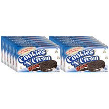 (S2 - 08) Box - Us - Theater Box Cookie Dough Cookies N Cream Bites 3.1 oz(87.88g) (x12 units) - SugarMarket.ca