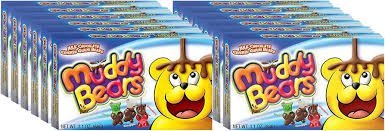 (S2 - 08) Box - US - Theater Box - Muddy Bears 3.1oz (87.88g) x 12 units - SugarMarket.ca