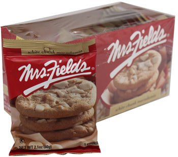 (S2 - 08) Canada - Mrs. Fields Single Serve - White Chunk Macadamia 60g x 1 Unit - SugarMarket.ca