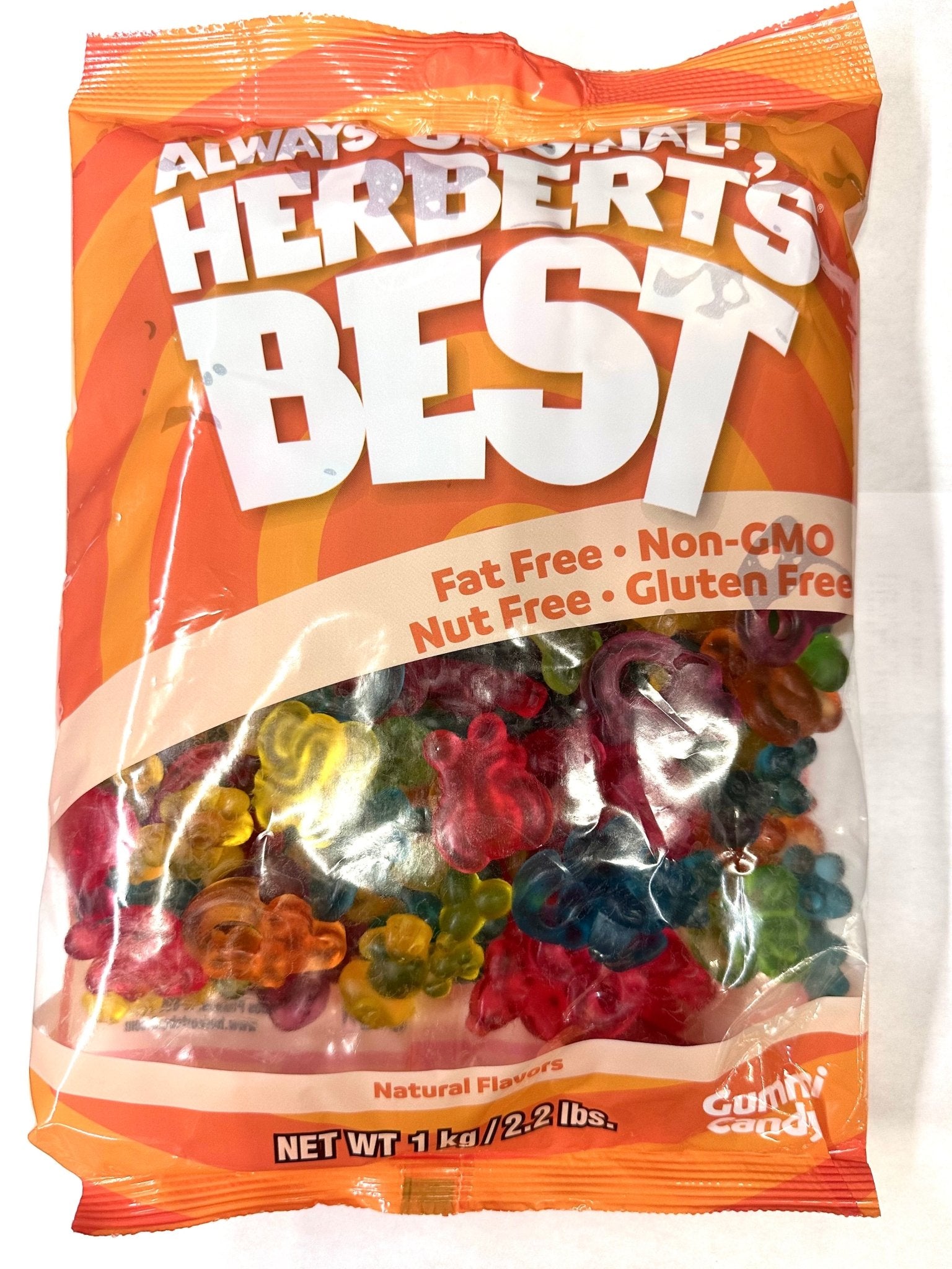 (S3 - 01) Box - Bulk - Herbert's Knot Animals 2.2lb(1kg) x 1 Bag - SugarMarket.ca