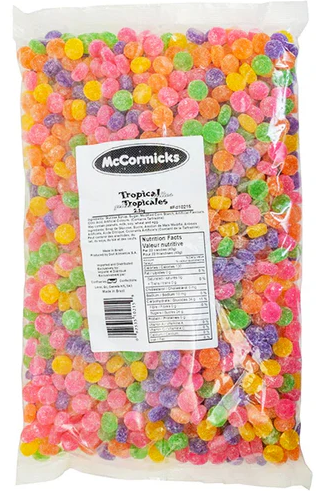 (S3 - 02) Box - Bulk - McCormicks Tropical Jellies 2.5KG x 1 Unit - SugarMarket.ca