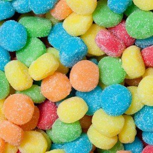 (S3 - 02) US - Bulk Albanese Sour Poppers Assort. Flavors 4.5lb @180pcs/lb (Made in U.S.A) - SugarMarket.ca