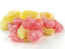 (S3 - 03) Bulk - Gustafs Sour Twin Cherries - 2.2 lb (1kg) x 1 Bag - SugarMarket.ca