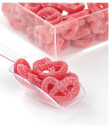 (S3 - 03) Holland - Bulk - Gustaf's Raspberry Jelly Pretzels - 2.2 lb (1kg) x 1 Bag - SugarMarket.ca