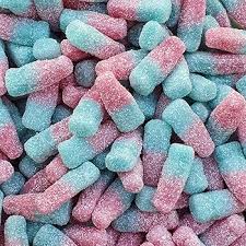 (S3 - 04) Box - Huer - PEG 75g Bag - Bottles Bubblegum - Sour x 12 units - SugarMarket.ca