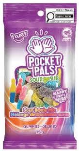 (S3 - 04) Box - Huer - PEG 75g Bag - Sour Bottle Mix x 12 units - SugarMarket.ca