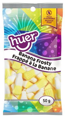 (S3 - 04) Huer - PEG 50g Bag - Banana Frosty x 1 unit - SugarMarket.ca