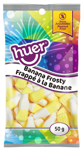 (S3 - 04) Huer - PEG 50g Bag - Banana Frosty x 1 unit - SugarMarket.ca
