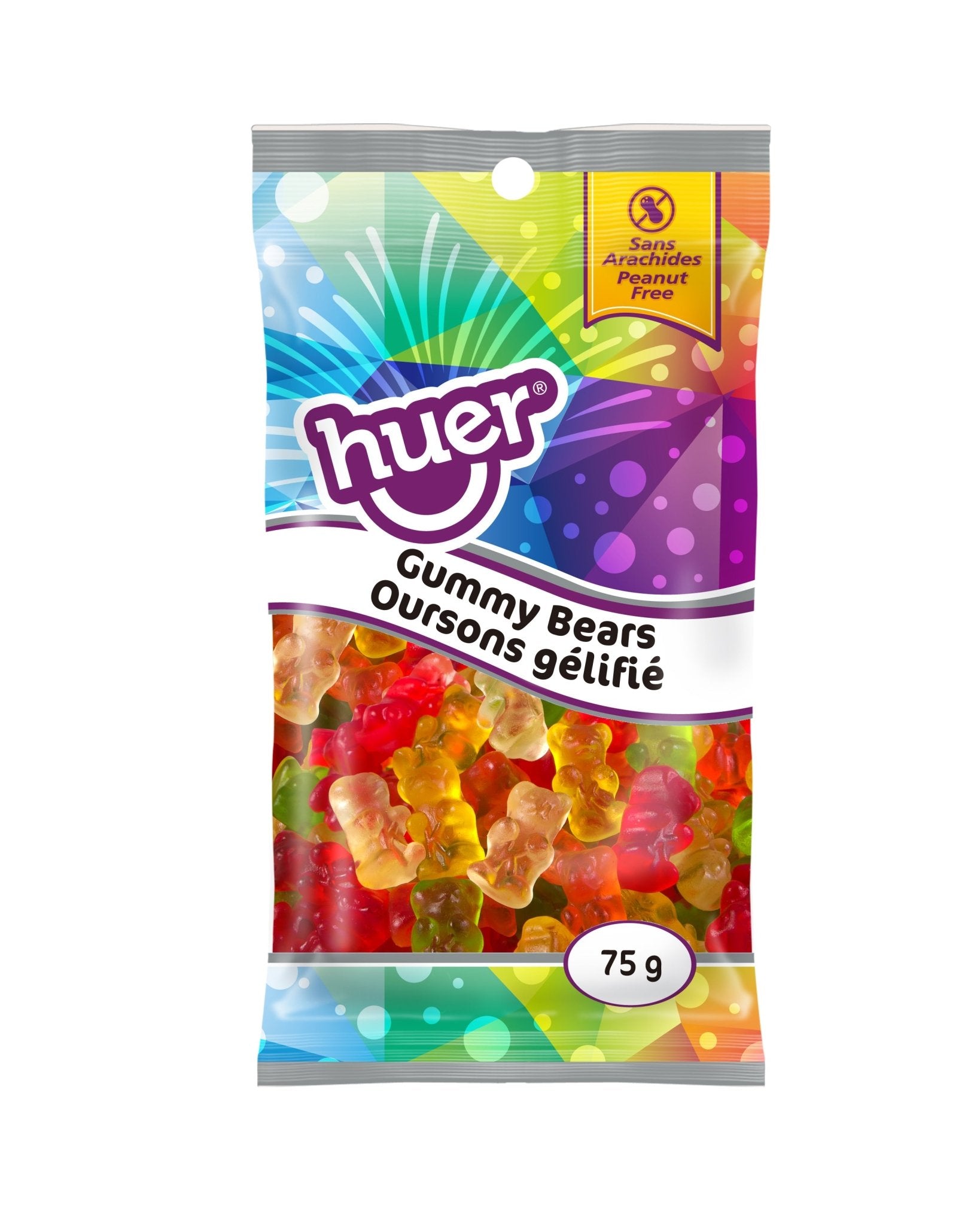 (S3 - 04) Huer - PEG 75g Bag - Gummy Bears x 1 units - SugarMarket.ca