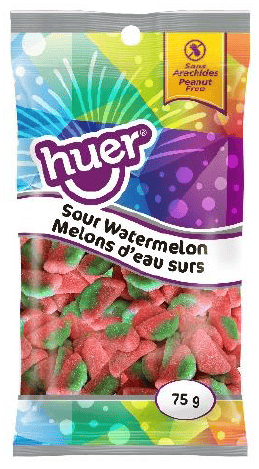 (S3 - 04) Huer - PEG 75g Bag - Watermelon Slice - Sour x 1 units - SugarMarket.ca