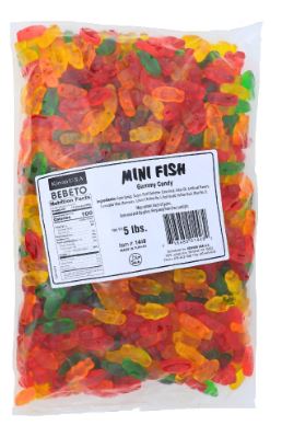 (S3 - 04) Turkey - Bulk - Kervan Fish Gummies 5lb (2.27kg) x 1 Bag - SugarMarket.ca