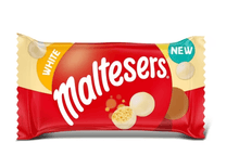 (S4 - 01) Box - Uk - Maltesers - White Chocolate 30g x 25 Units - SugarMarket.ca
